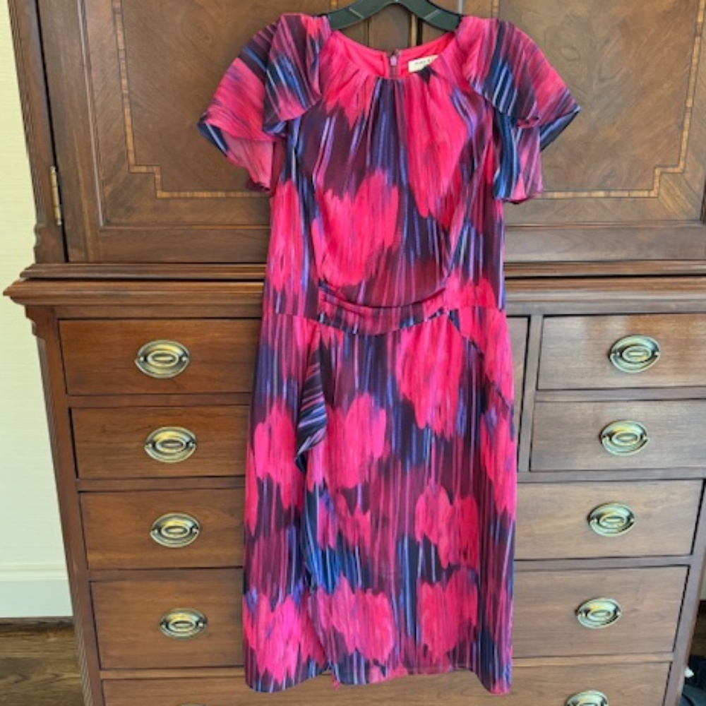 Halston cocktail dress - size 10 (fits like a 6/8)